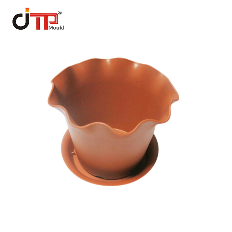 Customized High Quality New Design Plastic Injection Flower Pot Mould Decoration